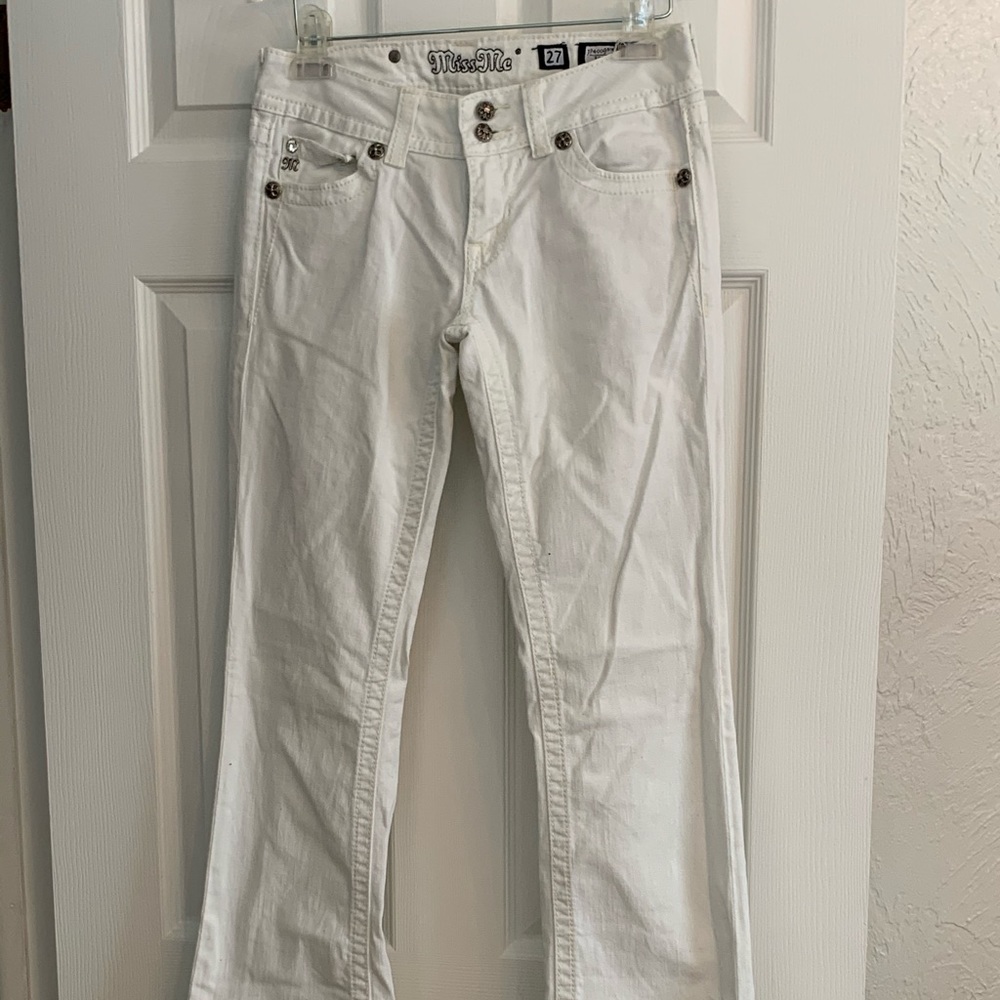Miss Me white jeans NWOT